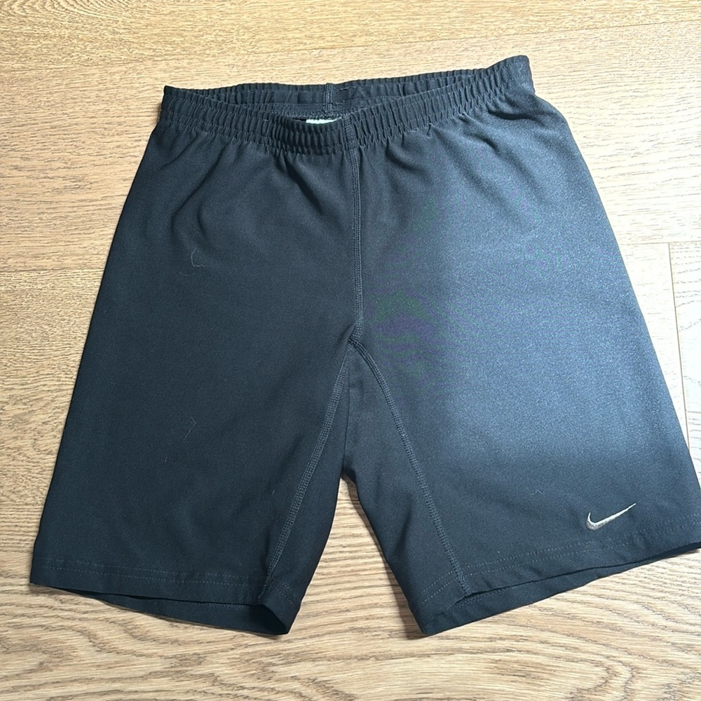 Nike black bike shorts